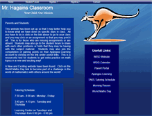 Tablet Screenshot of hagainsclassroom.webstarts.com