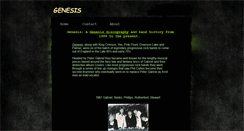 Desktop Screenshot of genesismusic.webstarts.com