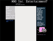 Tablet Screenshot of mngincentertainment.webstarts.com