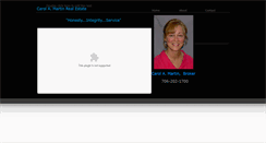 Desktop Screenshot of carolamartin.webstarts.com