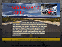 Tablet Screenshot of gfc-carsandparts.webstarts.com