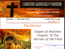 Tablet Screenshot of christianquarterlymagazine.webstarts.com