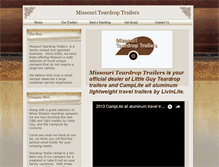 Tablet Screenshot of missouriteardroptrailers.webstarts.com