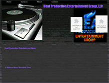 Tablet Screenshot of heatproductionentertainmentgroup.webstarts.com