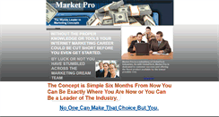 Desktop Screenshot of marketpro.webstarts.com