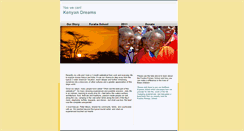 Desktop Screenshot of kenyandreams.webstarts.com