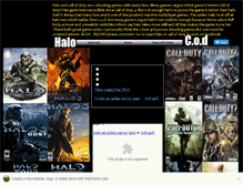 Tablet Screenshot of halovscallofduty.webstarts.com