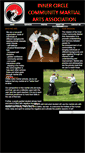 Mobile Screenshot of innercirclemartialarts.webstarts.com