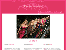 Tablet Screenshot of fashionmaniatics.webstarts.com