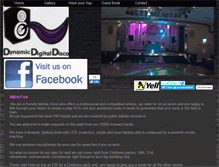 Tablet Screenshot of dynamicdigitaldisco.webstarts.com