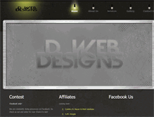 Tablet Screenshot of dwebdesigns.webstarts.com
