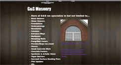 Desktop Screenshot of ggmasonry.webstarts.com