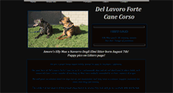 Desktop Screenshot of dellavoroforte.webstarts.com