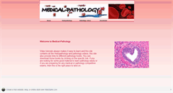 Desktop Screenshot of medical-pathology.webstarts.com