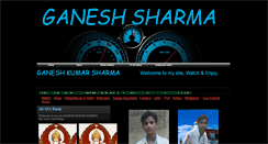 Desktop Screenshot of ganeshsharma.webstarts.com