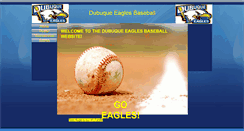 Desktop Screenshot of dubuqueeaglesbaseball.webstarts.com