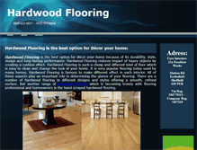 Tablet Screenshot of hardwoodflooringchoice.webstarts.com