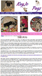 Mobile Screenshot of kayjopugs.webstarts.com