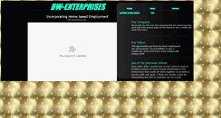 Desktop Screenshot of bw-enterprises.webstarts.com