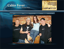 Tablet Screenshot of cabinfevermt.webstarts.com