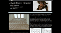 Desktop Screenshot of albertscarpetcleaning.webstarts.com