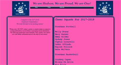 Desktop Screenshot of cheerhudson.webstarts.com