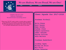 Tablet Screenshot of cheerhudson.webstarts.com