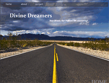 Tablet Screenshot of divinedreamers.webstarts.com