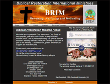 Tablet Screenshot of biblicalrestoration.webstarts.com