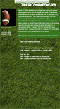 Mobile Screenshot of picksixfootballpool.webstarts.com