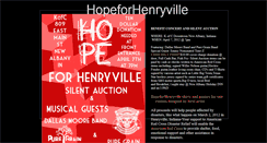 Desktop Screenshot of hopeforhenryville.webstarts.com