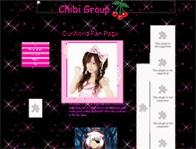 Tablet Screenshot of chibigroup.webstarts.com