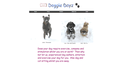 Desktop Screenshot of doggiedayz.webstarts.com