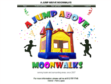 Tablet Screenshot of ajumpabove.webstarts.com