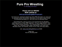 Tablet Screenshot of ppwrestling.webstarts.com
