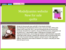 Tablet Screenshot of joanshomadejellys.webstarts.com