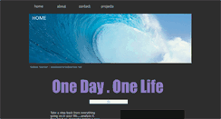 Desktop Screenshot of oneday-onelife.webstarts.com
