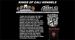 Desktop Screenshot of kingsofcali.webstarts.com