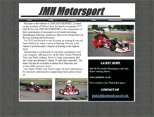 Tablet Screenshot of jmhmotorsport.webstarts.com