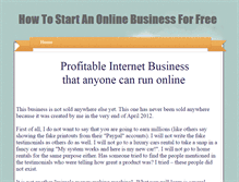 Tablet Screenshot of freeadultbiz.webstarts.com