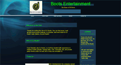 Desktop Screenshot of bootsentertainment.webstarts.com