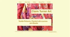 Desktop Screenshot of claireturner-art.webstarts.com