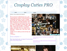 Tablet Screenshot of cosplaycutiespro.webstarts.com