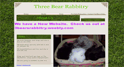 Desktop Screenshot of 3bearrabbitry.webstarts.com