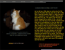 Tablet Screenshot of cameowcoons.webstarts.com