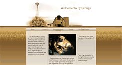 Desktop Screenshot of lynspugs.webstarts.com