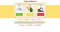 Desktop Screenshot of organo4women.webstarts.com