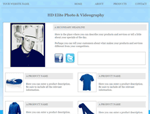Tablet Screenshot of hdelitephotovideography.webstarts.com