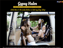 Tablet Screenshot of gypsyhalos.webstarts.com