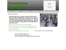 Tablet Screenshot of brevardrecon.webstarts.com